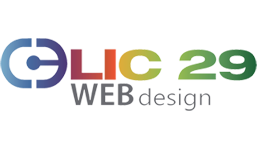Logo du partenaire Clic 29 Web Design
